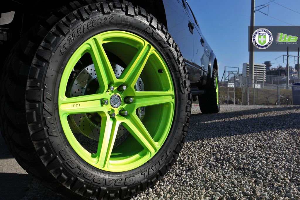 photo 1 Ford F-250 custom wheels HRE TR46 22x10.5, ET , tire size 325/50 R22. x ET 