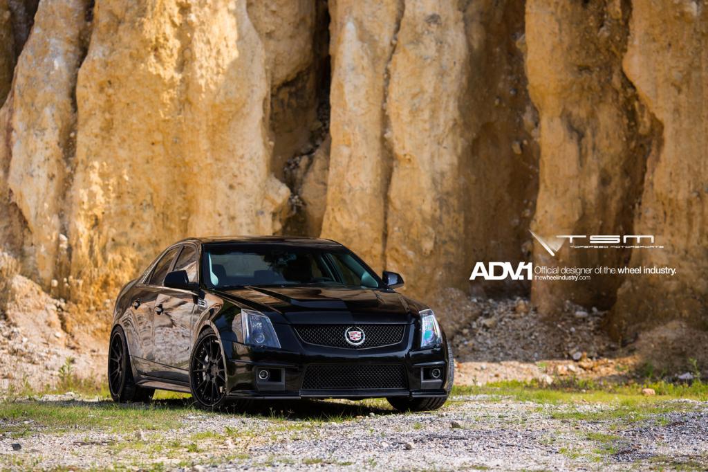 photo 6 Cadillac CTS-V custom wheels ADV 6.2 Track Spec SL 20x9.0, ET , tire size X R20. 20x10.5 ET