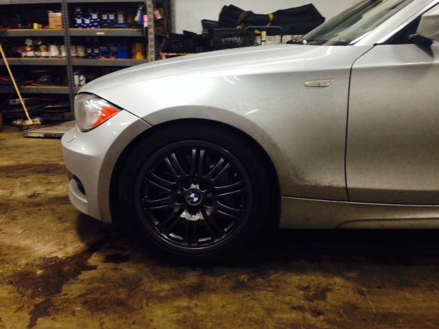 photo 1 BMW  135 custom wheels E46  M3  18x8.5, ET +47, tire size 225/45 R18. 18x9.5 ET+26 255/40 R18