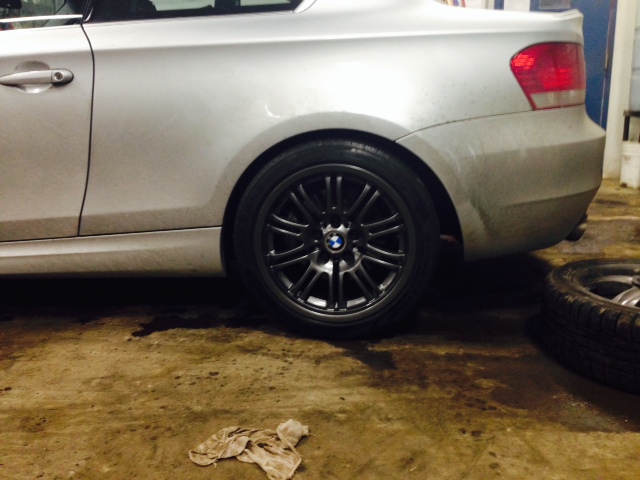photo 3 BMW  135 custom wheels E46  M3  18x8.5, ET +47, tire size 225/45 R18. 18x9.5 ET+26 255/40 R18