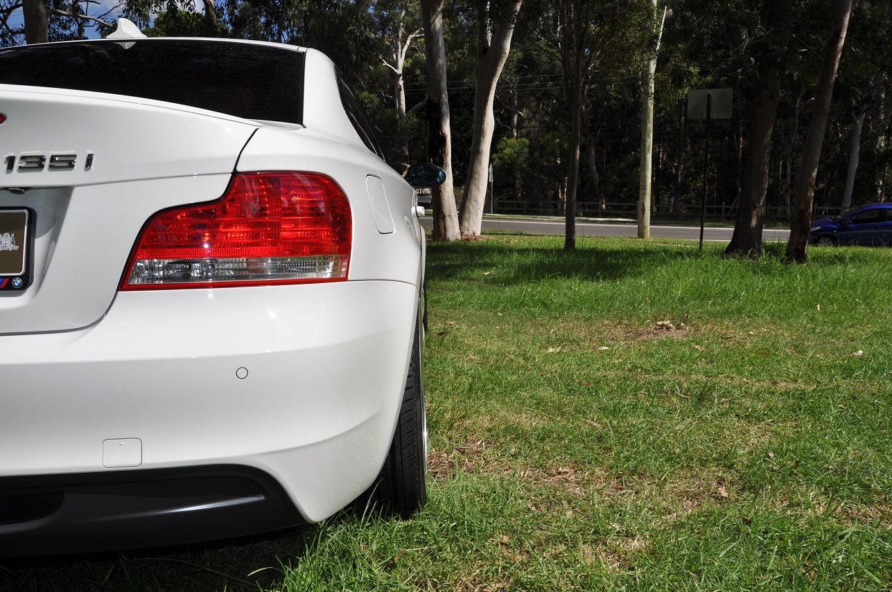 photo 3 BMW  135 custom wheels Simmons  FR1 20x8.5, ET +43, tire size 235/35 R20. 20x9.5 ET+52 255/30 R20