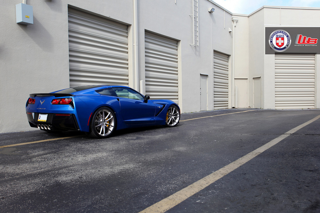 photo 4 Chevrolet Corvette Stingray custom wheels HRE P104 20x9.5, ET , tire size 285/25 R20. 21x12.5 ET 375/20 R21