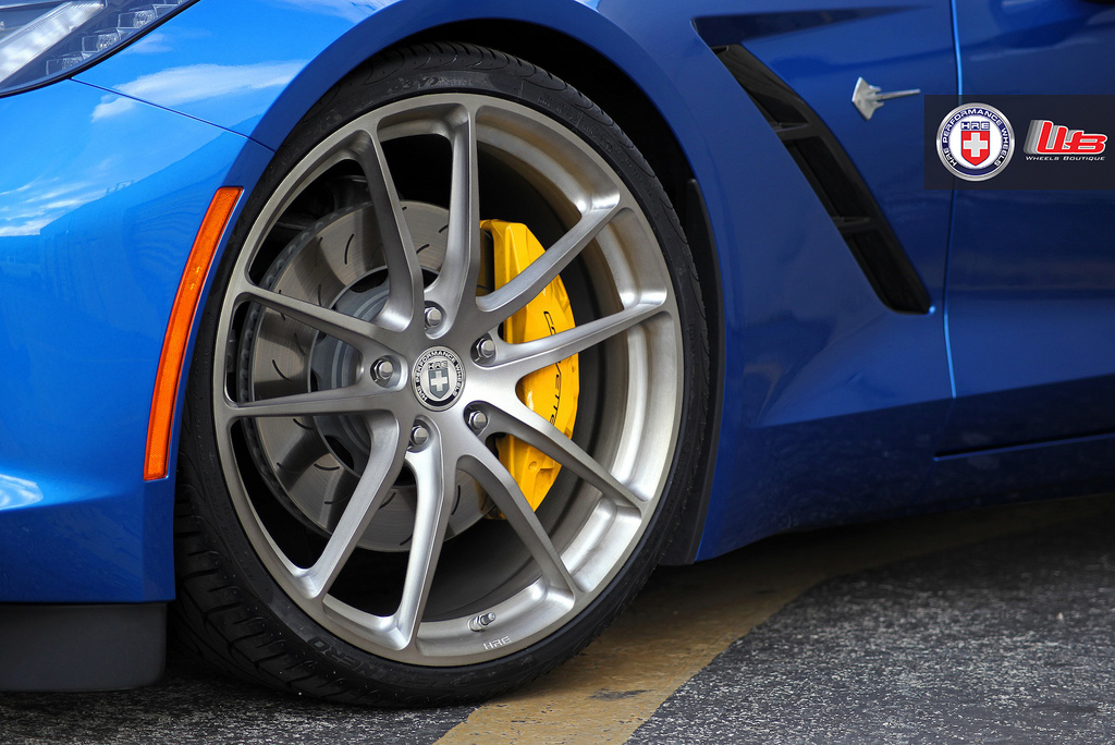 photo 1 Chevrolet Corvette Stingray custom wheels HRE P104 20x9.5, ET , tire size 285/25 R20. 21x12.5 ET 375/20 R21