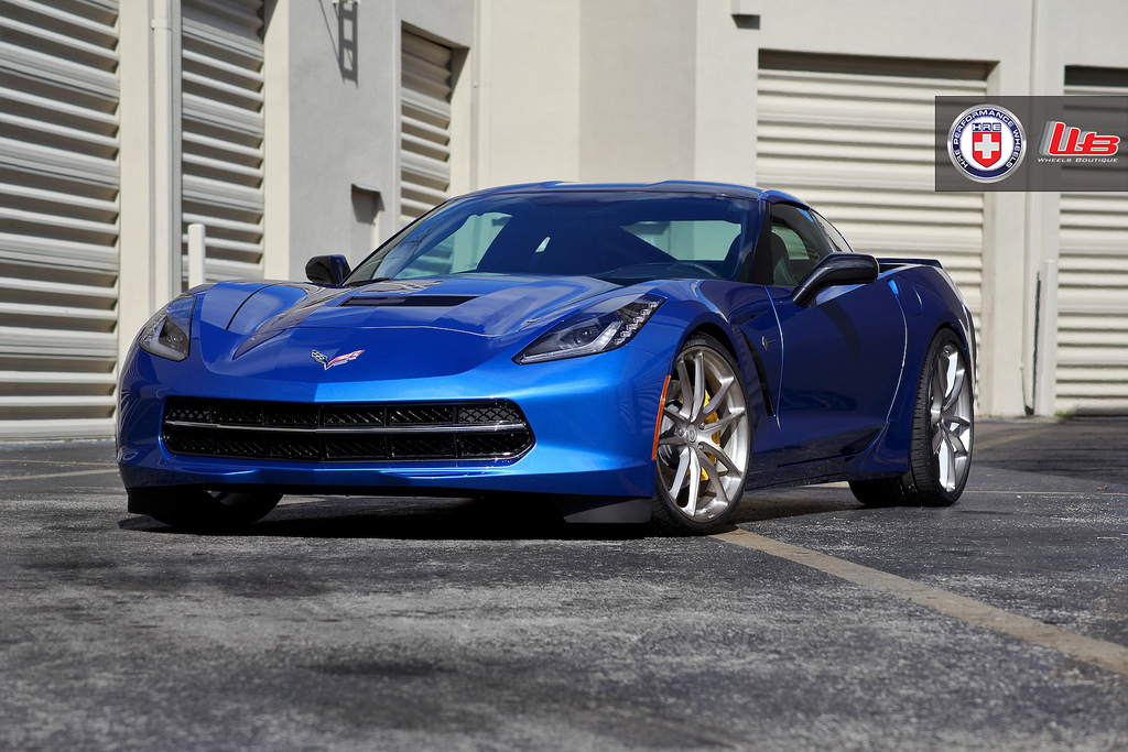 photo 8 Chevrolet Corvette Stingray custom wheels HRE P104 20x9.5, ET , tire size 285/25 R20. 21x12.5 ET 375/20 R21