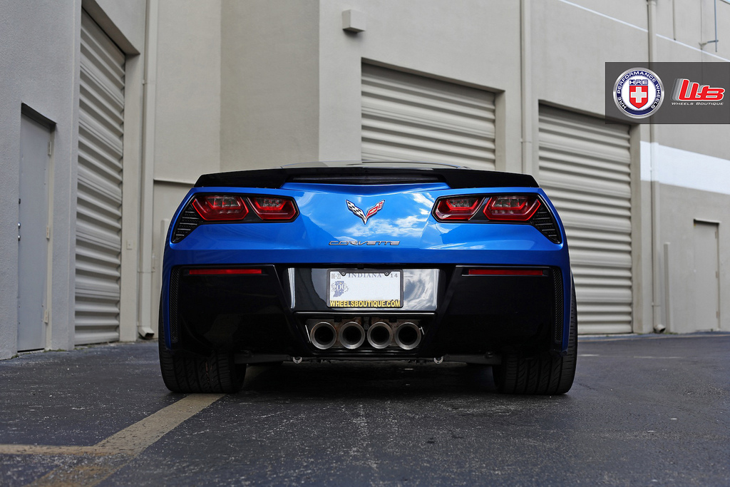 photo 9 Chevrolet Corvette Stingray custom wheels HRE P104 20x9.5, ET , tire size 285/25 R20. 21x12.5 ET 375/20 R21