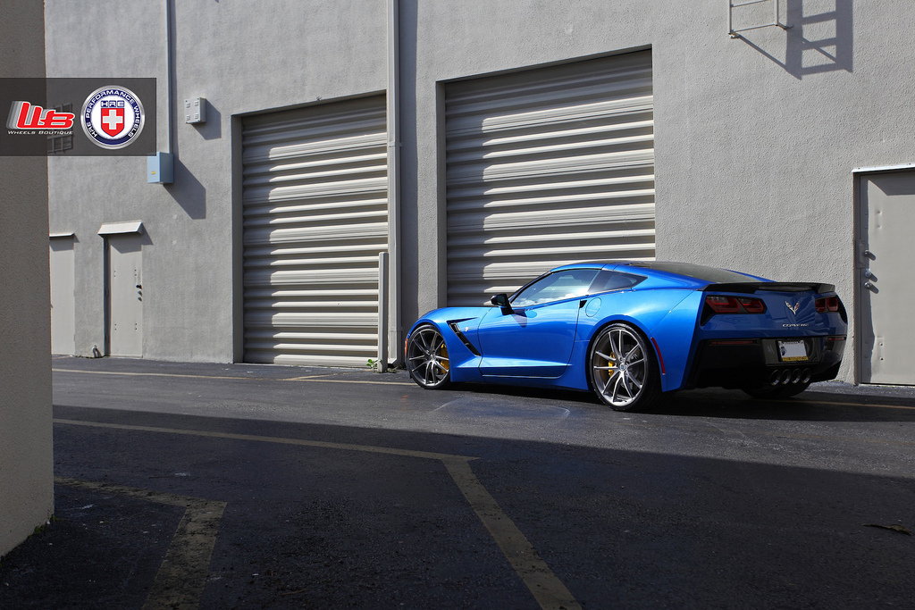 photo 11 Chevrolet Corvette Stingray custom wheels HRE P104 20x9.5, ET , tire size 285/25 R20. 21x12.5 ET 375/20 R21