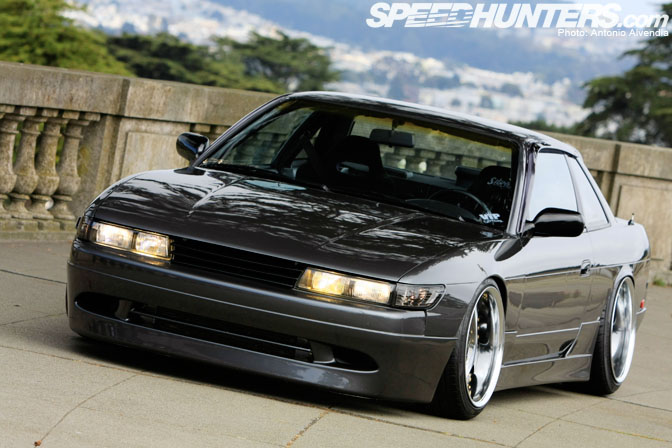 photo 2 Nissan S13 custom wheels Work Wheels Euroline DH 18x9.0, ET +2, tire size 215/40 R18. 18x10.0 ET-7 225/40 R18