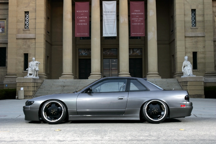 photo 9 Nissan S13 custom wheels Work Wheels Euroline DH 18x9.0, ET +2, tire size 215/40 R18. 18x10.0 ET-7 225/40 R18