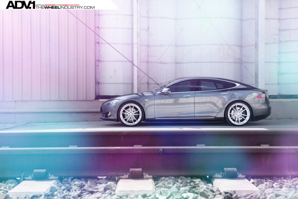 photo 2 Tesla Model S custom wheels ADV 5.2 M.V2 SL x, ET , tire size X R. x ET