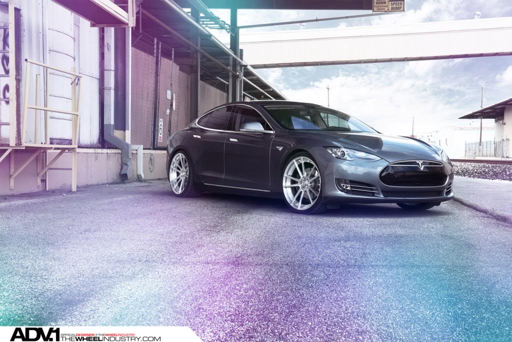 photo 6 Tesla Model S custom wheels ADV 5.2 M.V2 SL x, ET , tire size X R. x ET