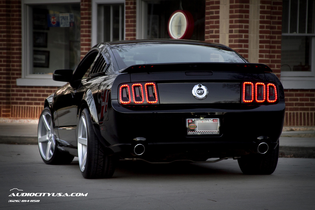 photo 2 Ford Mustang custom wheels STR 607 20x9.0, ET , tire size 245/35 R20. 20x10.5 ET 275/35 R20