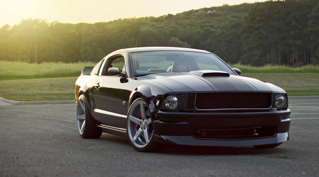 photo 6 Ford Mustang custom wheels STR 607 20x9.0, ET , tire size 245/35 R20. 20x10.5 ET 275/35 R20