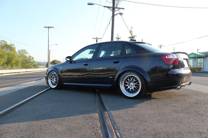 photo 1 Audi A4 custom wheels Raderwerks RW3 18x8.5, ET +37, tire size 225/40 R18. 18x10.0 ET+44 255/35 R18