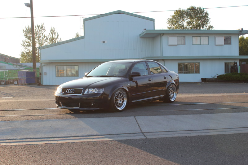 photo 2 Audi A4 custom wheels Raderwerks RW3 18x8.5, ET +37, tire size 225/40 R18. 18x10.0 ET+44 255/35 R18