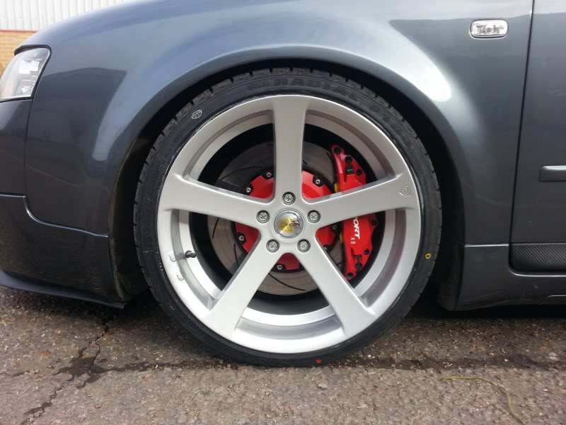 photo 1 Audi A4 custom wheels Cades Apollo 19x8.5, ET +40, tire size 235/35 R19. x ET