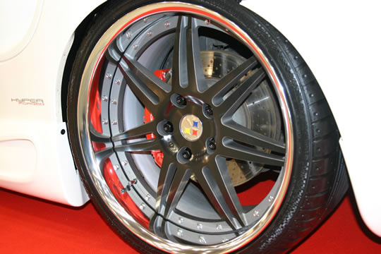 photo 4 Porsche 996 custom wheels Hyper Forged HF102R 19x8.5, ET +41, tire size 235/35 R19. 20x11.0 ET+20 305/25 R20