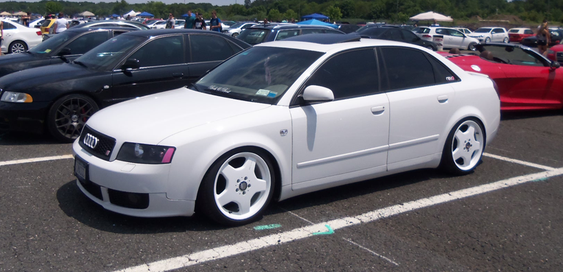 photo 1 Audi A4 custom wheels OEM Mercedes AMG 18x8.5, ET +34, tire size 215/40 R18. x ET