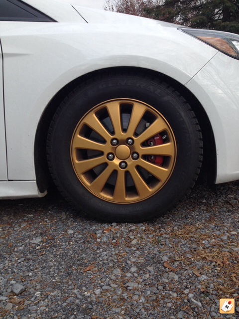 photo 3 Ford Focus ST custom wheels Volvo  S40  16x6.5, ET +43, tire size 205/60 R16. x ET 