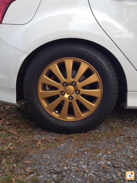 photo 4 Ford Focus ST custom wheels Volvo  S40  16x6.5, ET +43, tire size 205/60 R16. x ET 