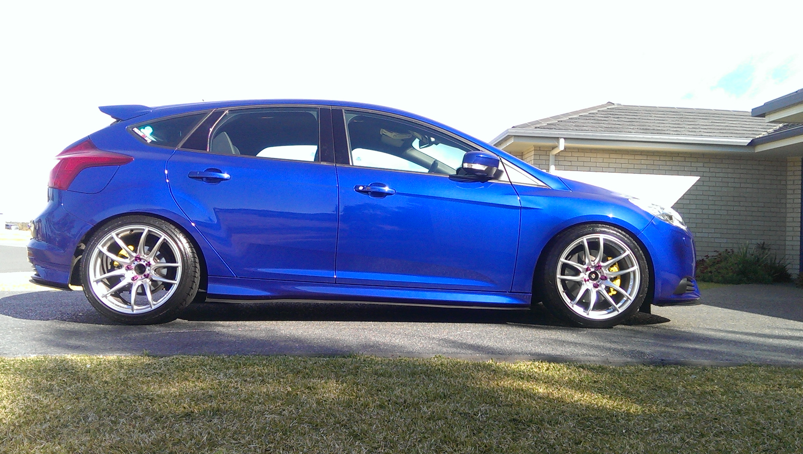 photo 1 Ford Focus ST custom wheels Lenso  Project D  18x9.5, ET +40, tire size X R18. x ET 