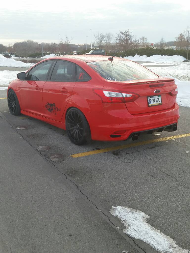 photo 5 Ford Focus ST custom wheels Styluz M575  18x8.0, ET +40, tire size 225/40 R18. 18x9.0 ET+42 245/40 R18