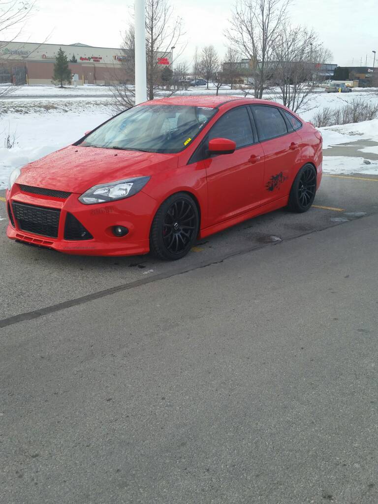 photo 1 Ford Focus ST custom wheels Styluz M575  18x8.0, ET +40, tire size 225/40 R18. 18x9.0 ET+42 245/40 R18