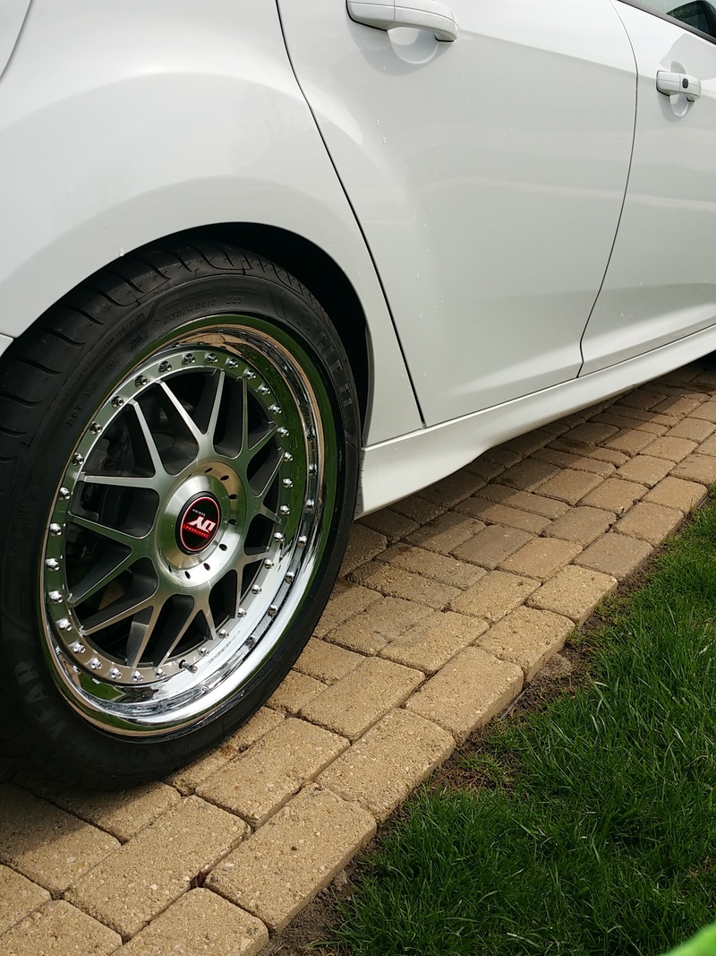 photo 1 Ford Focus ST custom wheels Yoshihara DY-37C 18x8.0, ET +40, tire size X R18. x ET 