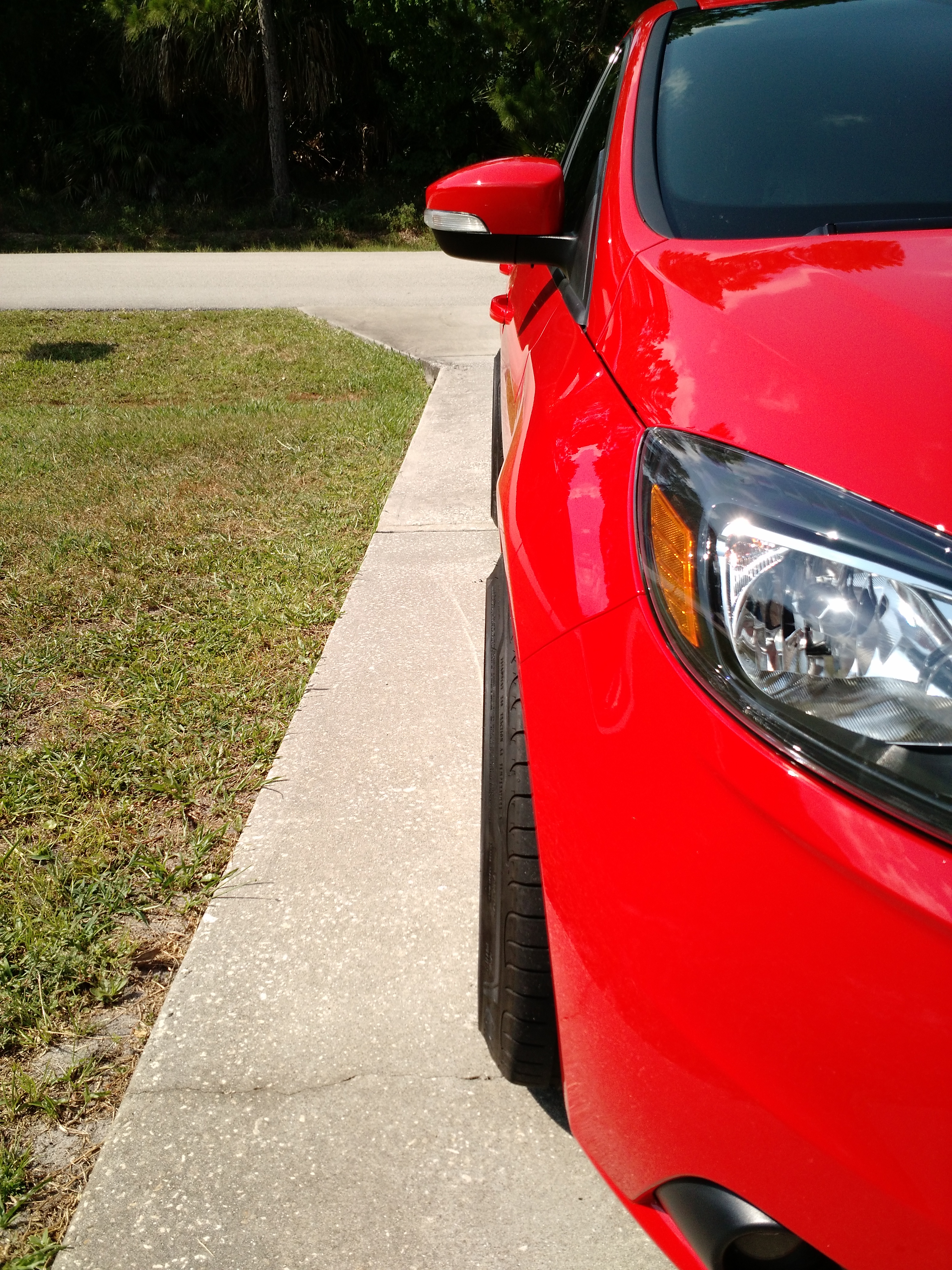 photo 3 Ford Focus ST custom wheels Work Emotion CR Ultimate 18x9.5, ET +38, tire size X R18. x ET