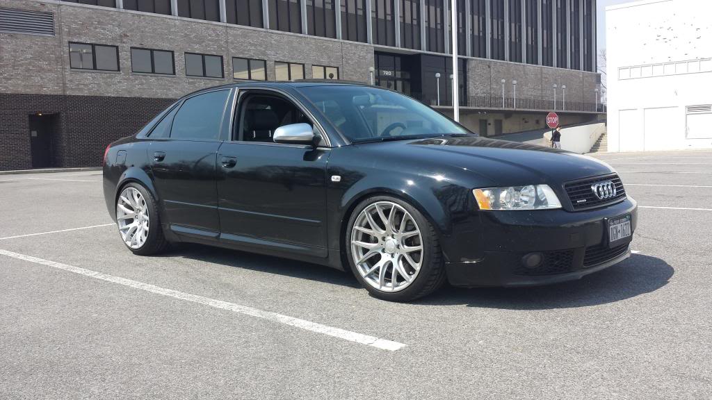 photo 1 Audi A4 custom wheels Miro 111's 18x8.5, ET +35, tire size 225/40 R18. 18x9.5 ET+40