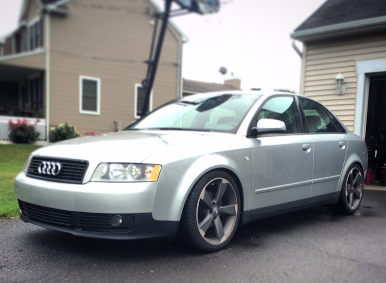 photo 1 Audi A4 custom wheels Alzor Style 18x8.0, ET +35, tire size 235/40 R18. x ET 