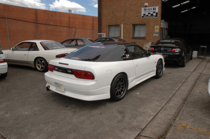 photo 2 Nissan S13 custom wheels Rays Engineering Volk Racing CE28N 18x8.5, ET +25, tire size 245/40 R18. 18x9.5 ET+22 265/40 R18