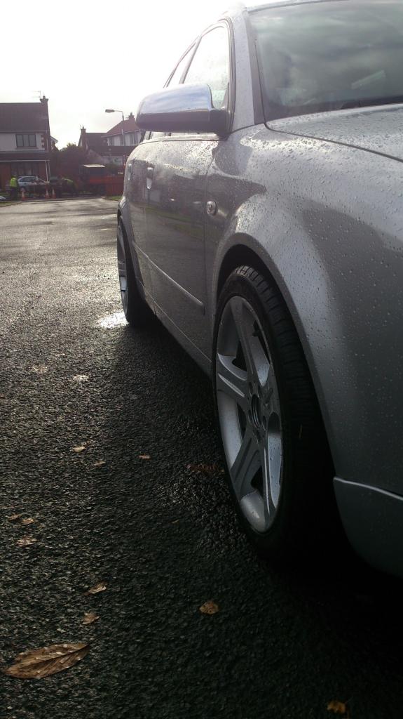 photo 2 Audi A4 custom wheels Mercedes CLS 18x8.5, ET +28, tire size 235/40 R18. 18x9.5 ET+33