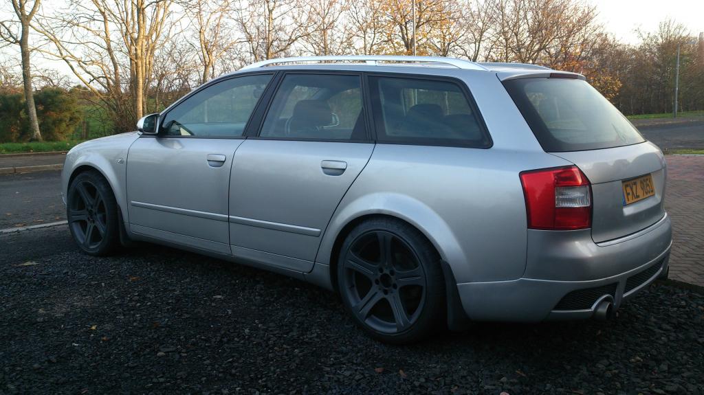 photo 3 Audi A4 custom wheels Mercedes CLS 18x8.5, ET +28, tire size 235/40 R18. 18x9.5 ET+33