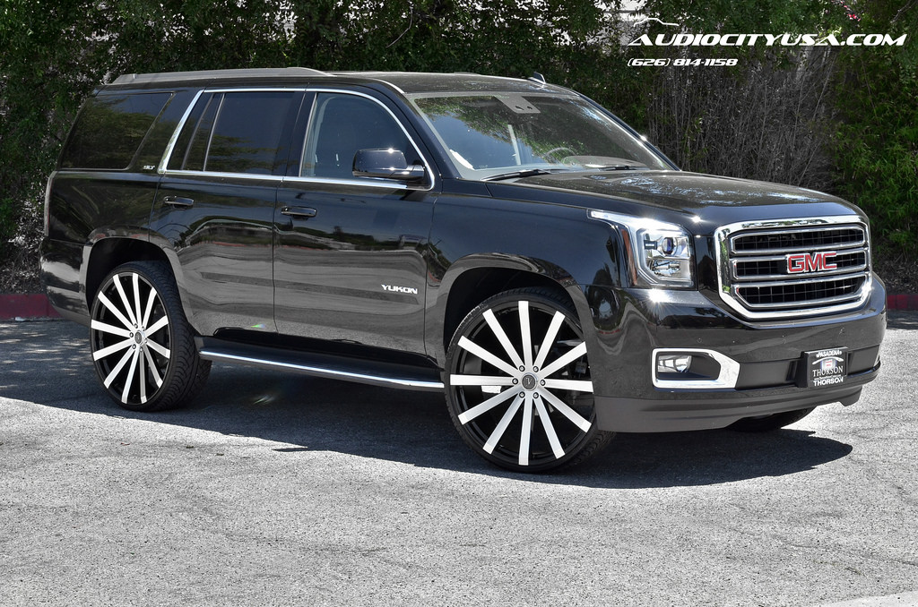 photo 4 GMC Yukon custom wheels Velocity VW 12 28x10.0, ET , tire size 295/25 R28. x ET 