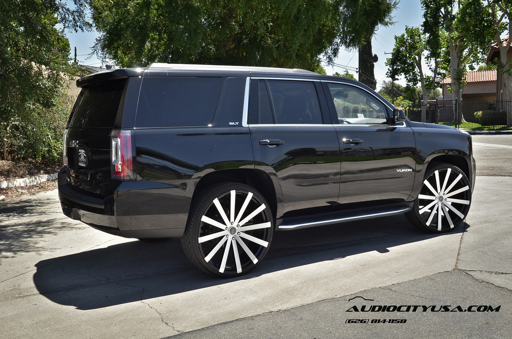 photo 5 GMC Yukon custom wheels Velocity VW 12 28x10.0, ET , tire size 295/25 R28. x ET 