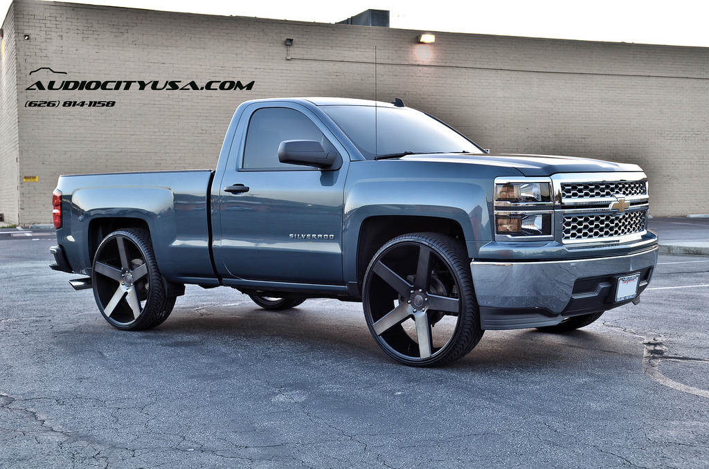 photo 3 Chevrolet Silverado 1500 custom wheels DUB Baller 28x10.0, ET , tire size 295/25 R28. x ET