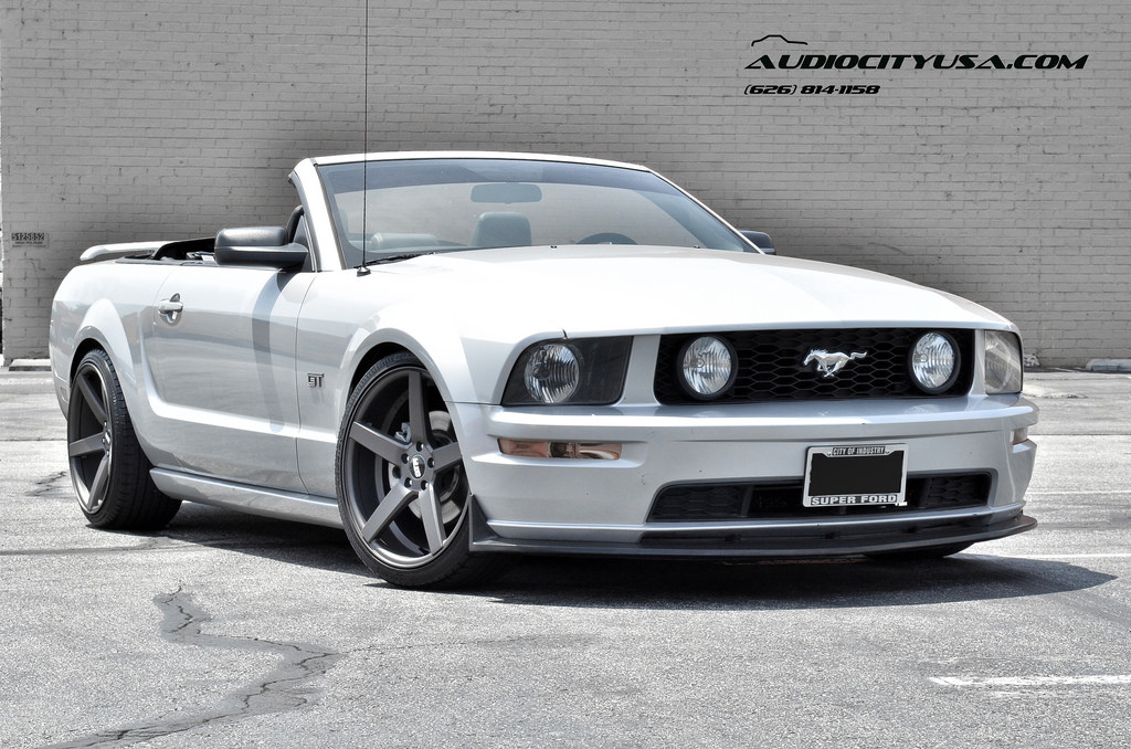 photo 2 Ford Mustang custom wheels STR 607 20x9.0, ET , tire size 245/35 R20. 20x10.5 ET 275/30 R20