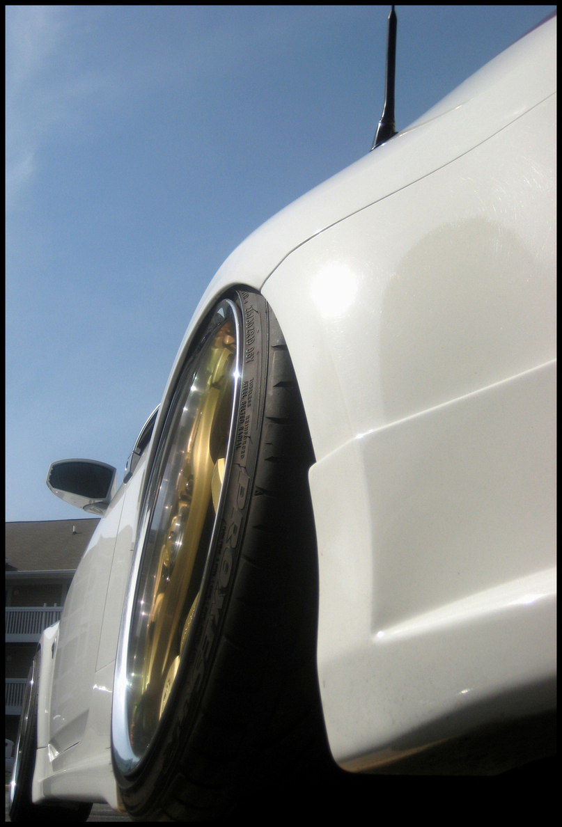 photo 9 Nissan 350Z custom wheels Rays Engineering Volk Racing GT-S 19x9.5, ET +2, tire size 255/30 R19. 19x10.5 ET-7 275/30 R19