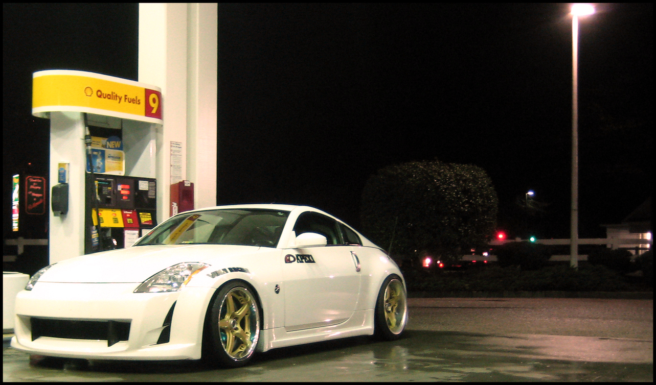 photo 11 Nissan 350Z custom wheels Rays Engineering Volk Racing GT-S 19x9.5, ET +2, tire size 255/30 R19. 19x10.5 ET-7 275/30 R19