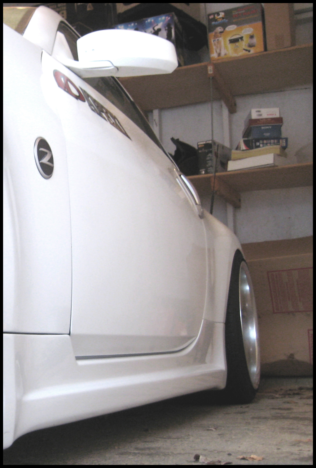 photo 15 Nissan 350Z custom wheels Rays Engineering Volk Racing GT-S 19x9.5, ET +2, tire size 255/30 R19. 19x10.5 ET-7 275/30 R19