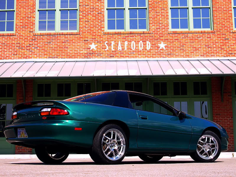 photo 2 Chevrolet Camaro custom wheels   17x9.5, ET , tire size X R17. 18x10.5 ET