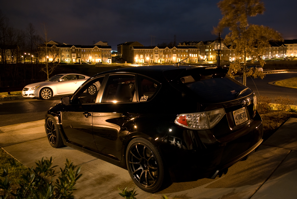 photo 4 Subaru Impreza WRX STi custom wheels YOKOHAMA ORIGINAL WHEEL DESIGN Advan RS 18x9.0, ET +29, tire size 245/40 R18. x ET 