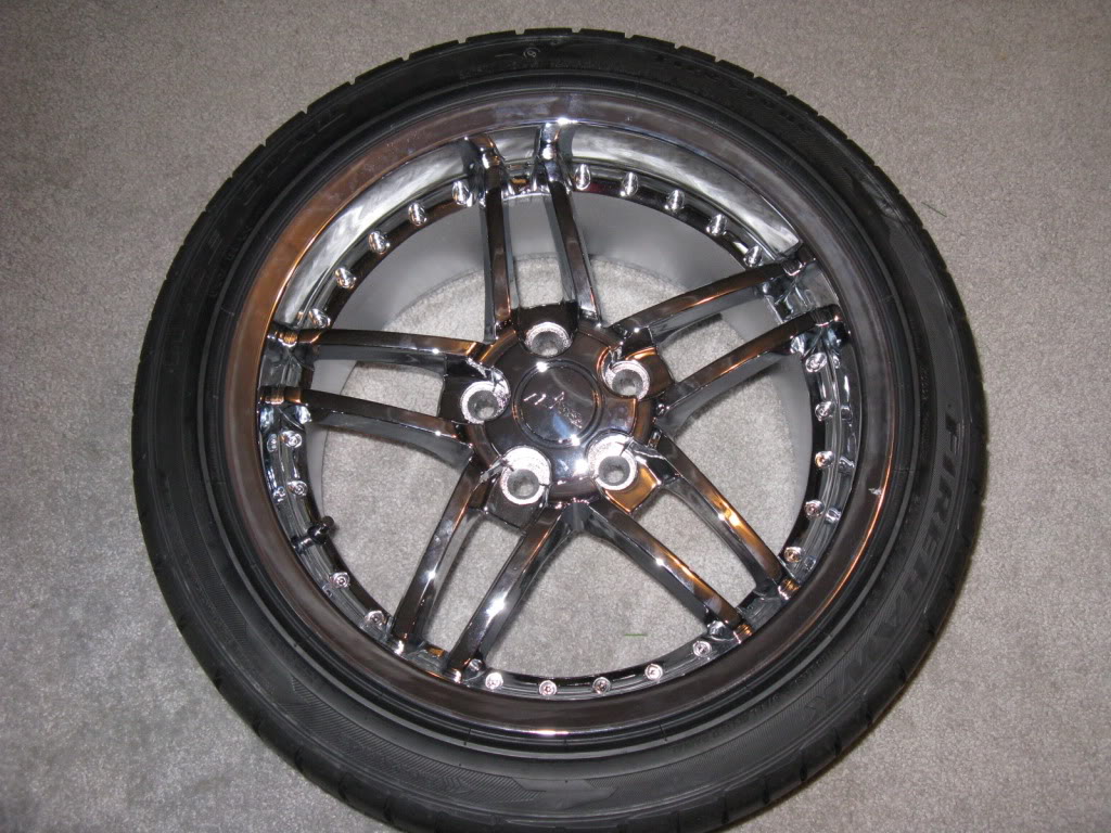 photo 3 Chevrolet Camaro custom wheels С6 Z06 17x9.5, ET , tire size 265/40 R17. 18x10.5 ET 295/35 R18