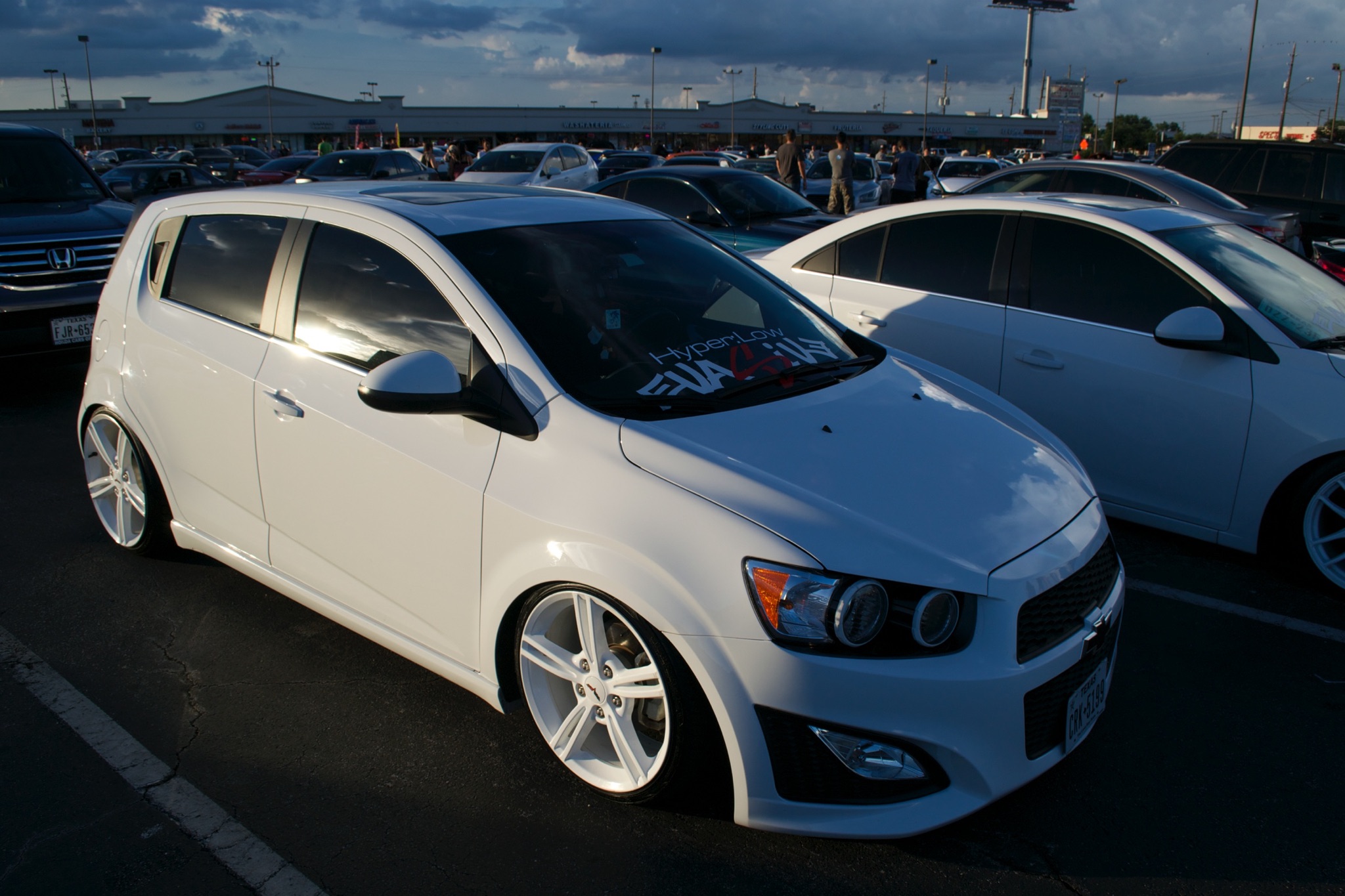 photo 1 Chevrolet Sonic custom wheels C6 Vette 18x8.5, ET +31, tire size 215/35 R18. 19x10.0 ET+51 225/35 R19