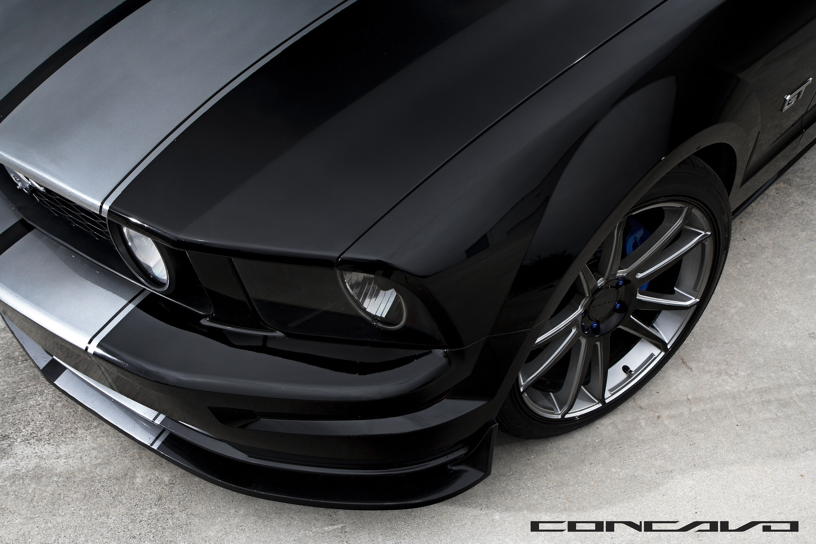 photo 8 Ford Mustang custom wheels Concavo CW-S5 x, ET , tire size X R. x ET