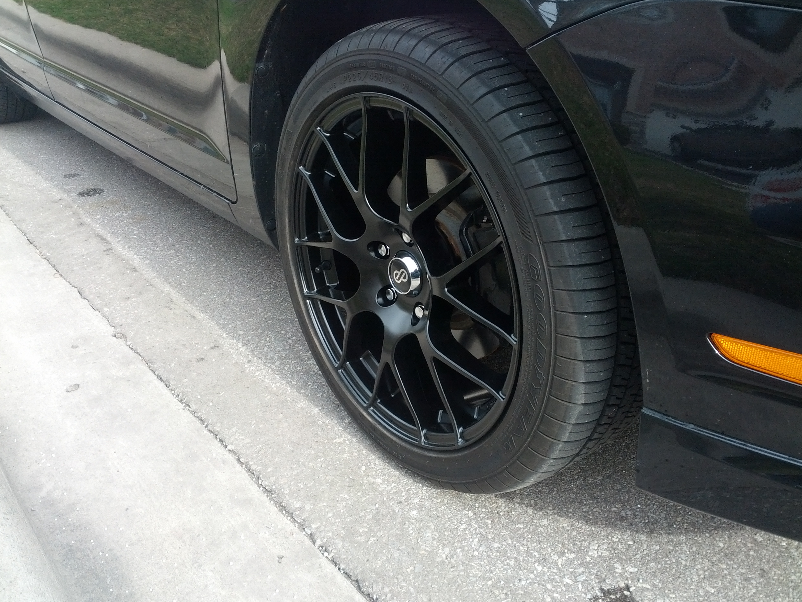 photo 1 Ford Fusion custom wheels Enkei Raijin 18x8.0, ET +40, tire size X R18. x ET