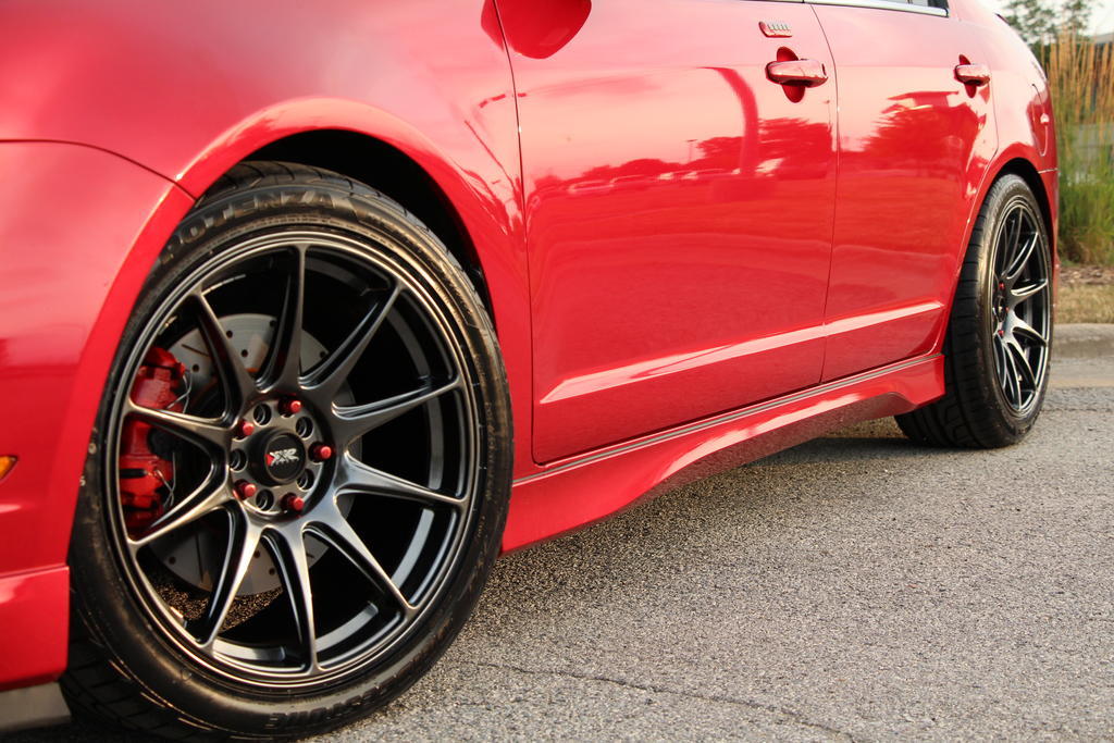 photo 1 Ford Fusion custom wheels XXR  527 18x8.75, ET +35, tire size 245/40 R18. x ET