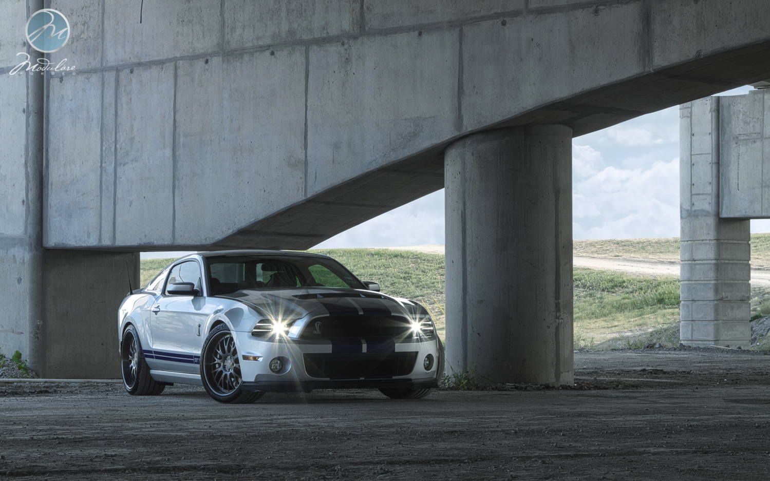 photo 3 Ford Shelby GT500 custom wheels Modulare H4 20x9.5, ET , tire size 275/35 R20. 21x11.0 ET 295/30 R21