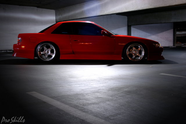 photo 1 Nissan S13 custom wheels Veilside Andrew Dish 18x9.0, ET +7, tire size 225/45 R18. 18x10.0 ET-3 235/45 R18