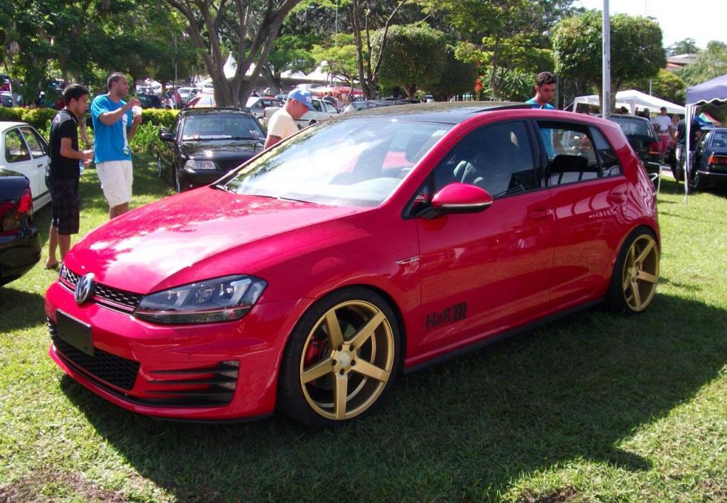 photo 1 Volkswagen Golf GTI custom wheels Vossen VVSCV3 19x8.5, ET +45, tire size X R19. 19x9.5 ET+45 